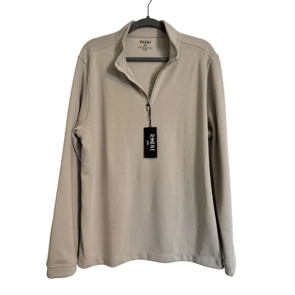 Rhône Commuter 1/4 Zip Size XL Men’s Knit Sweater NWT $128 Soft Stretch - Picture 2 of 10